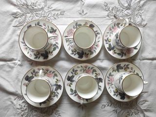 6 tazze Royal Worcester England