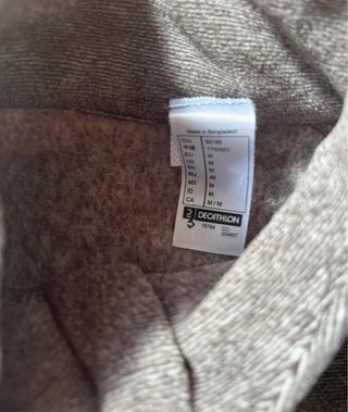 Forro polar gris Quechua mujer