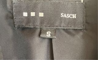 Blazer giacca elasticizzata nera nuova Sasch S