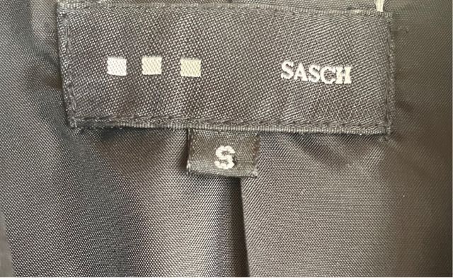 Blazer giacca elasticizzata nera nuova Sasch S