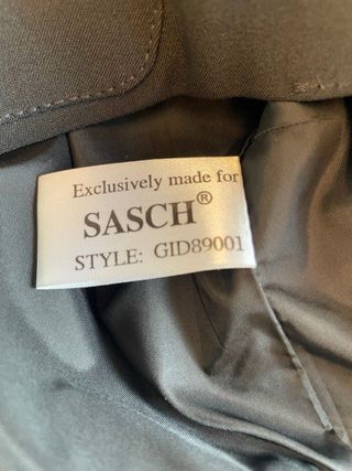 Blazer giacca elasticizzata nera nuova Sasch S