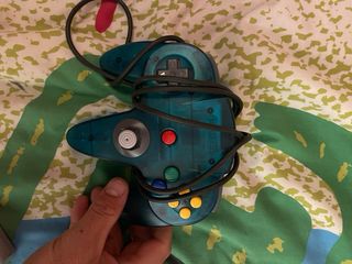 Nintendo 64  blue