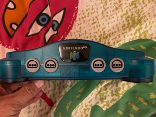 Nintendo 64  blue