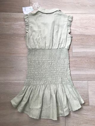 Guess Donna Abito Teodora Dress tgS misto lino