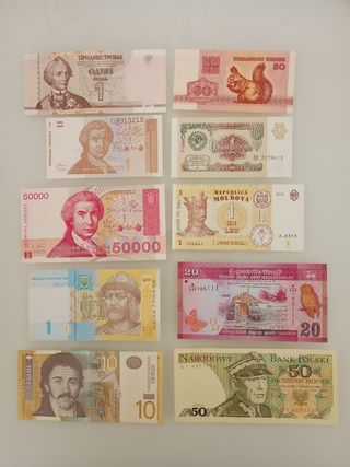 LOTE 50 BILLETES NUEVOS SIN CIRCULAR