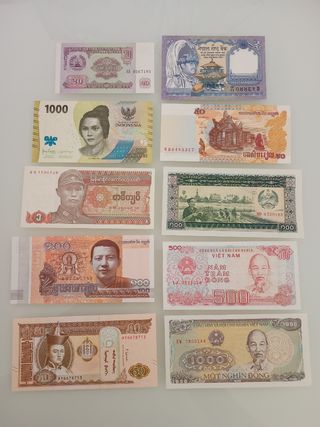 LOTE 50 BILLETES NUEVOS SIN CIRCULAR