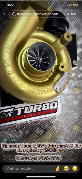Turbo hibrido bmw 2265VK