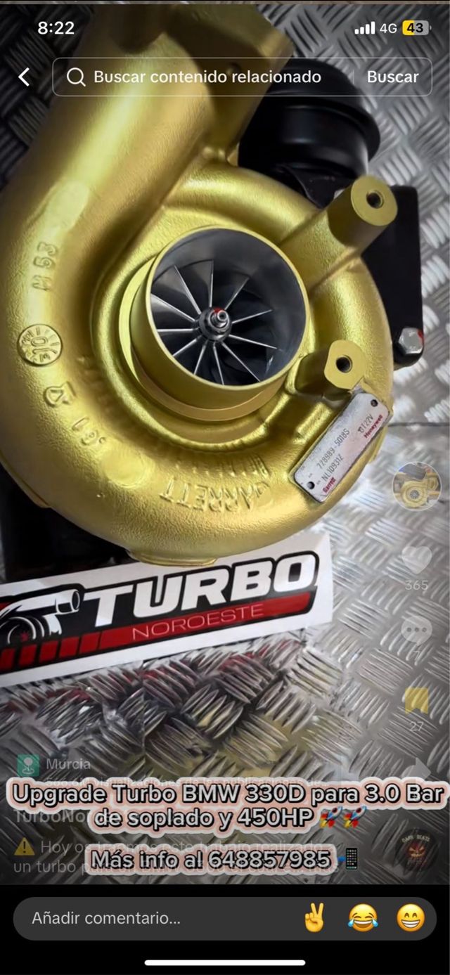 Turbo hibrido bmw 2265VK