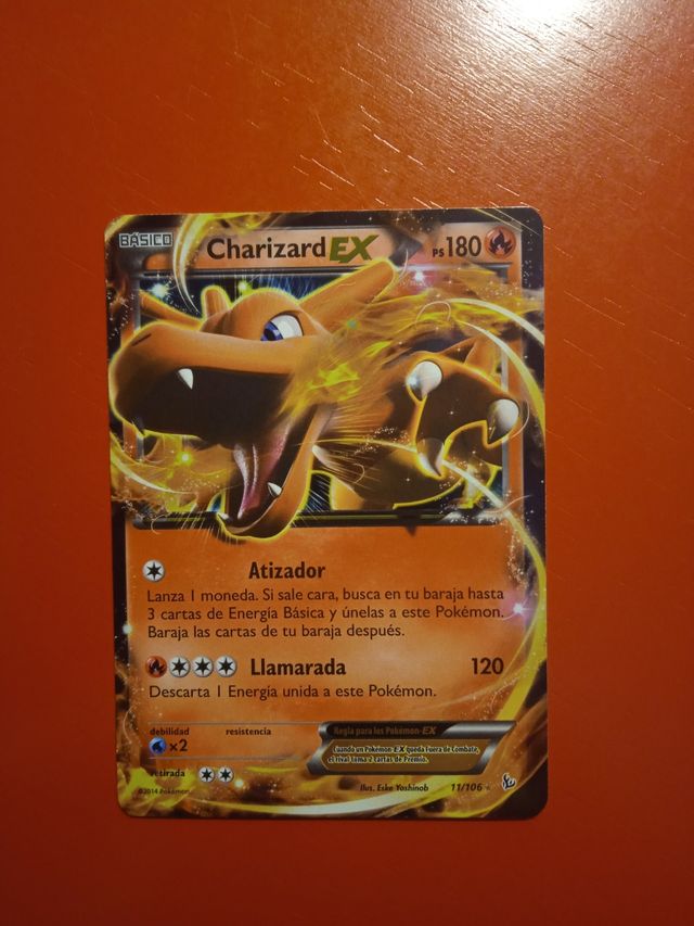 Charizard EX Carta Pokémon