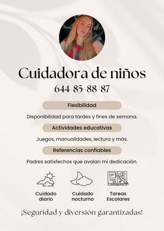 cuidadora de niños