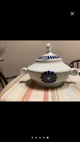 Sopera de porcelana Sargadelos