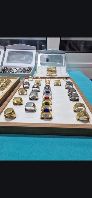 ANILLOS NUEVOS de Acero Inoxidable
"A ESTRENAR"