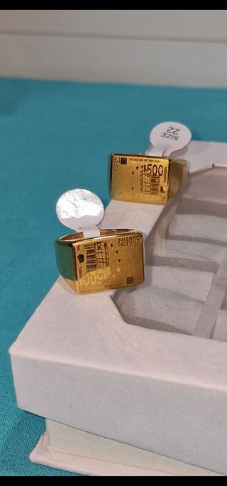 ANILLOS NUEVOS de Acero Inoxidable
"A ESTRENAR"