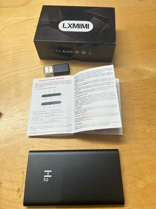 LXMIMI H2 Cámara Espía Oculta 2 en 1 Mini Cámara