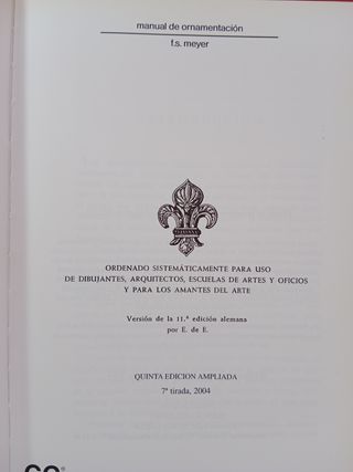 MANUAL DE ORNAMENTACIÓN, MEYER