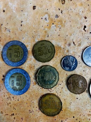 Lote monedas México 