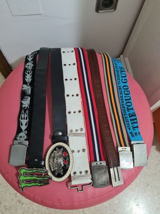 Cinturones a1 euros cada uno