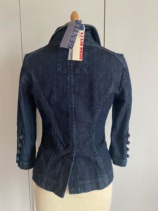 Blazer in jeans donna tg M Miss Sixty Vintage