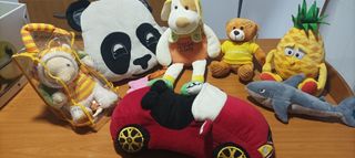 Peluches todos 15 €