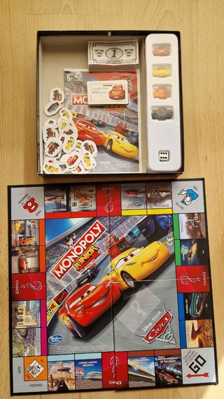 Monopoly Junior Cars