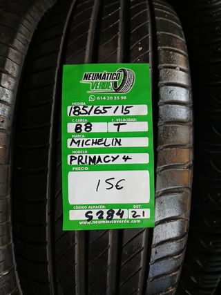 185 65 15 88T MICHELIN PRIMACY 4