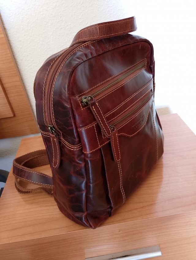 Mochila Cuero