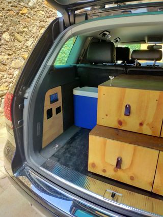 Mueble camper VW Touareg