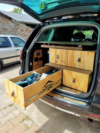 Mueble camper VW Touareg