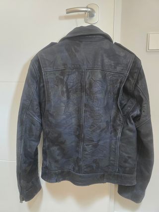 CAZADORA CUERO BIKER RALPH LAUREN