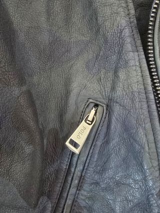 CAZADORA CUERO BIKER RALPH LAUREN