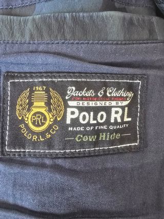 CAZADORA CUERO BIKER RALPH LAUREN