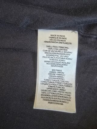 CAZADORA CUERO BIKER RALPH LAUREN