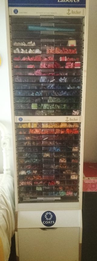 Madejas para punto de cruz.ELEGIR