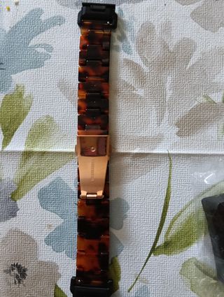 Garmin correa de resina nacar