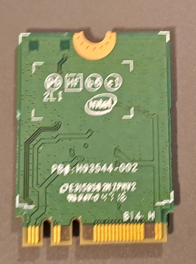 TARJETA PORTÁTIL WIFI + BLUETOOTH INTEL 8265NGW