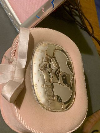 Set argento cornice e cofanetto bimba