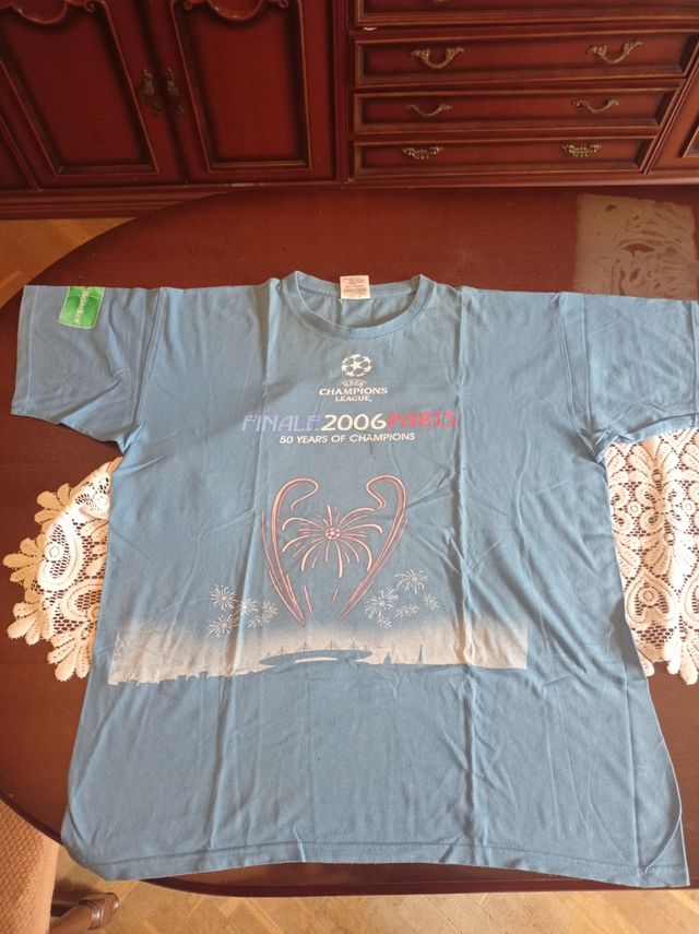 Camiseta champions league 2006 talla L