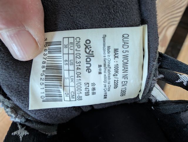 Patines oxelo quad sneaker