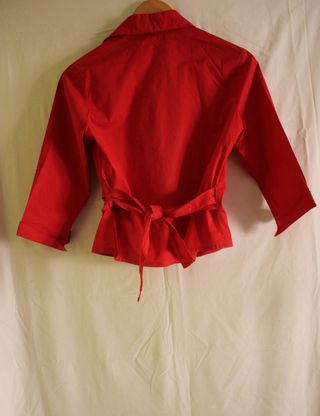 Vintage Red Blouse 