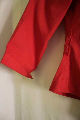 Vintage Red Blouse 