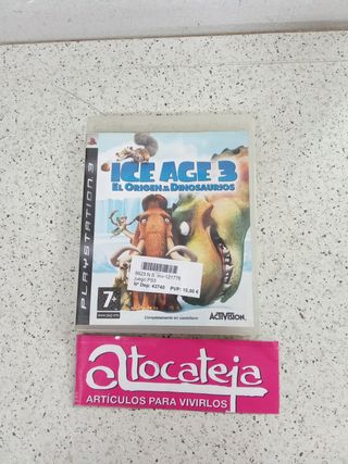 Juego PS3 ice age 3.....