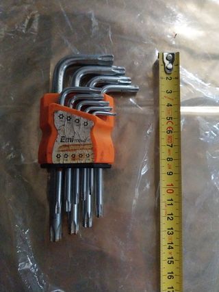 Seta da 9 Chiavini Esagonali della Emi Tools