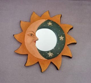 Cornice "Sole&Luna" con specchio
