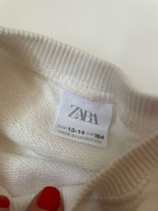 Sudadera zara