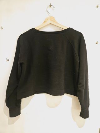 Sudadera corta Zara