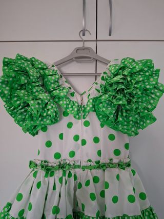 Vestido de flamenca - traje de gitana