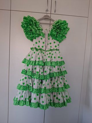 Vestido de flamenca - traje de gitana