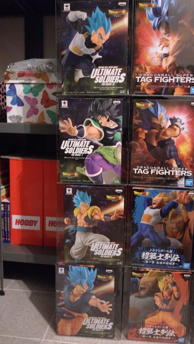 Selladas, lote de 23 figuras Dragon Ball Bandai