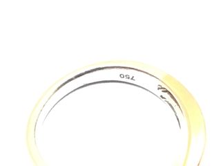 anillo oro 18k con piedra con circonita