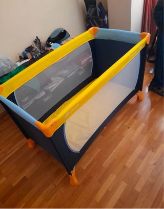 Cuna parque plegable hauck